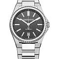 Aerowatch Aerowatch 60998 AA03 M  60998 AA03 M механические мужские часы  серый циферблат, браслет нержавеющая сталь — вид спереди